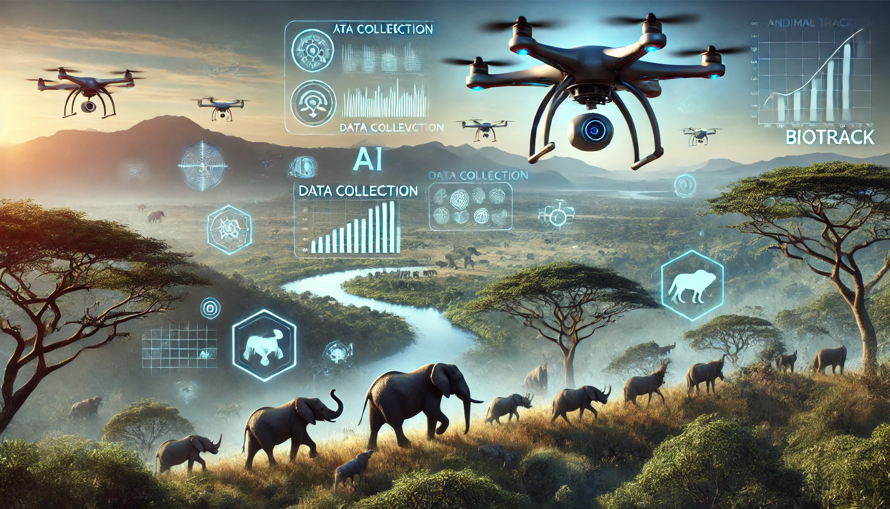 BioTrack: Revolutionizing Wildlife Conservation with AI and Drones